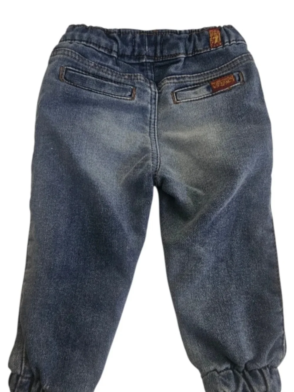 Seven For All Mankind Baby Boy Camo Henley Shirt Denim Blue Jeans Set 12 Months